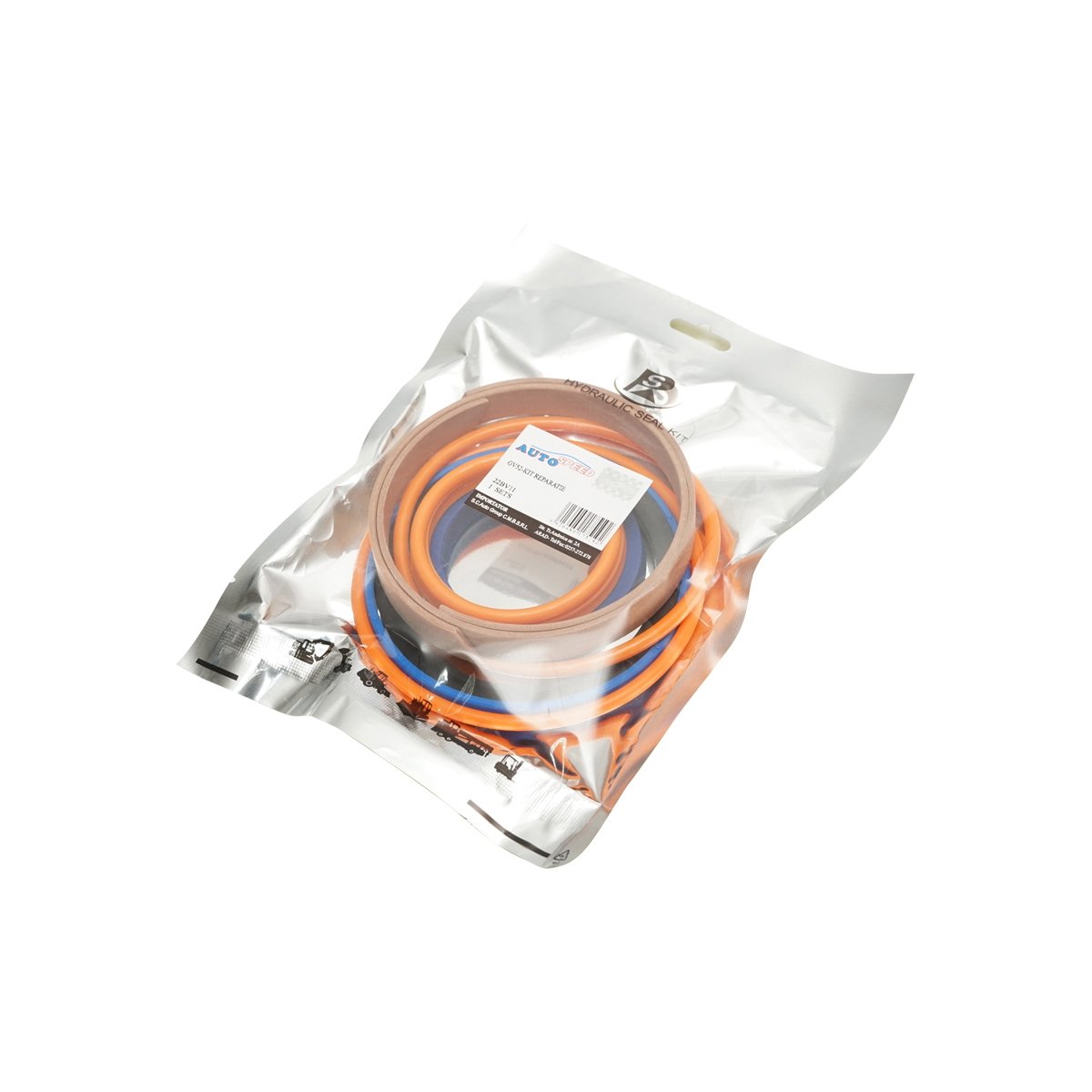 Kit garnituri reparatie cilindru hidraulic, corp fi 110mm si tija fi 60mm pentru JCB 3CX, 4CX OEM 991-00110